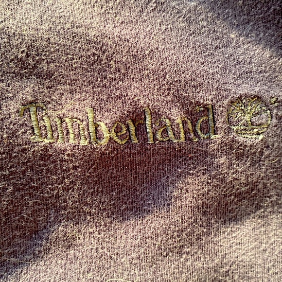 TIMBERLAND MEN’S NAVY BLUE MOCK TURTLENECK 100% COTTON Sz XL EUC - Picture 6 of 10